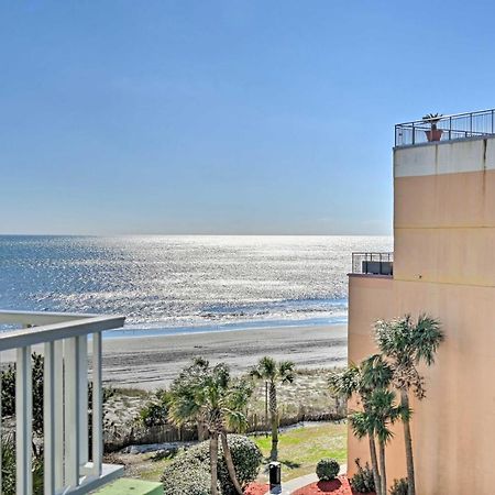 Beachfront Condo In Myrtle Beach With Pool Access Eksteriør bilde