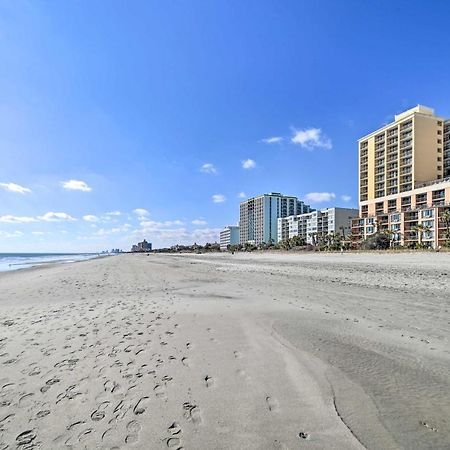 Beachfront Condo In Myrtle Beach With Pool Access Eksteriør bilde