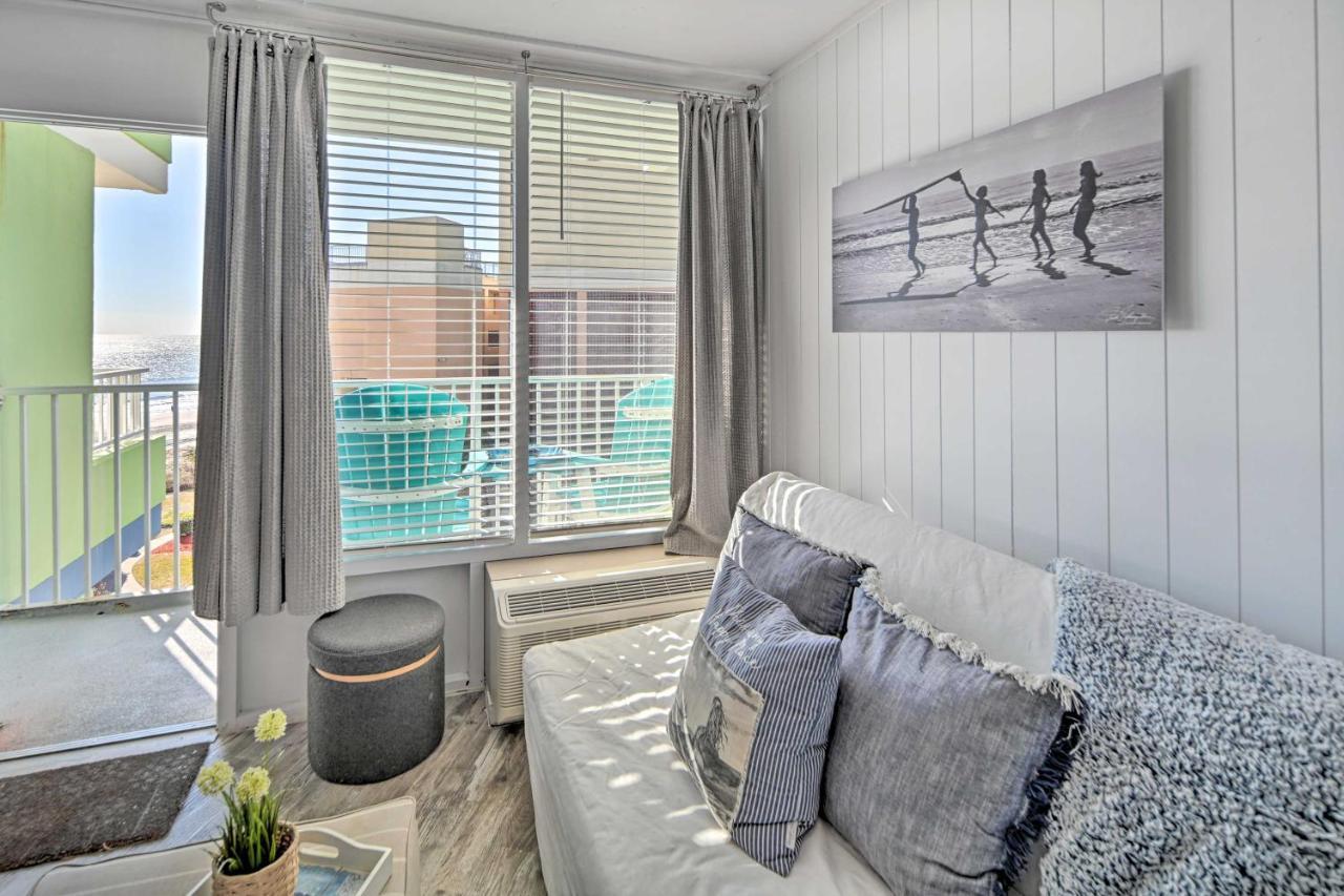 Beachfront Condo In Myrtle Beach With Pool Access Eksteriør bilde