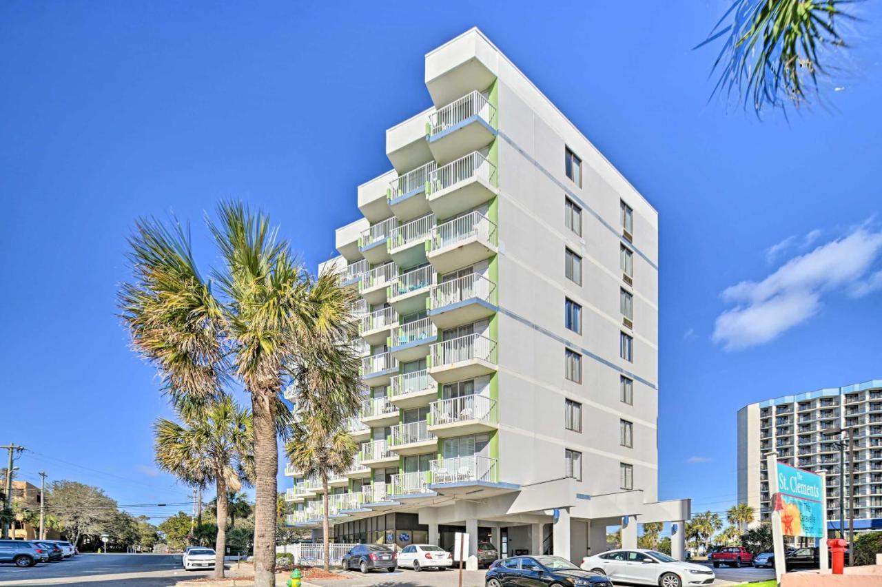 Beachfront Condo In Myrtle Beach With Pool Access Eksteriør bilde