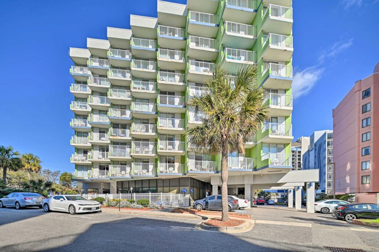 Beachfront Condo In Myrtle Beach With Pool Access Eksteriør bilde