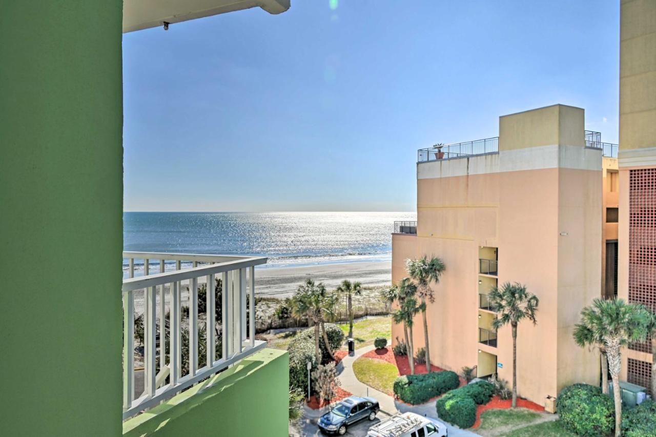 Beachfront Condo In Myrtle Beach With Pool Access Eksteriør bilde