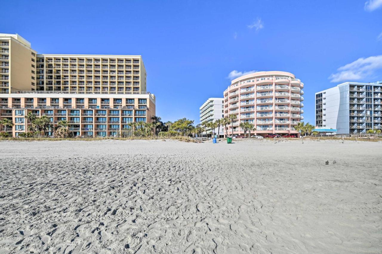 Beachfront Condo In Myrtle Beach With Pool Access Eksteriør bilde